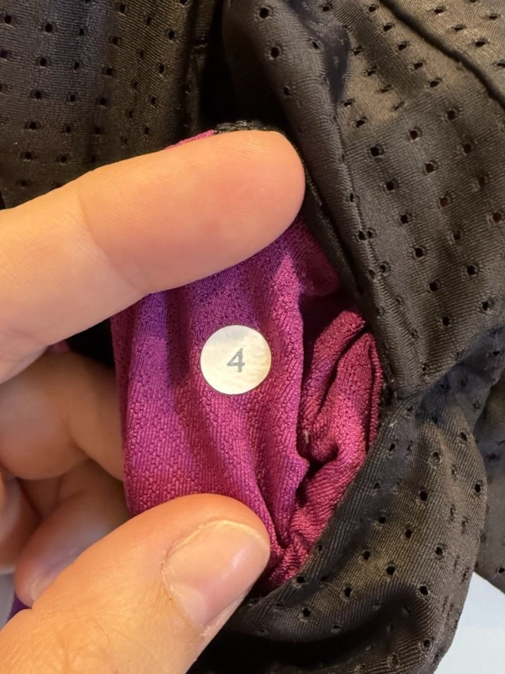 Lululemon Women's Find Your Bliss Jacket Black / Regal Plum Size 4 Reversible - Picture 5 of 7